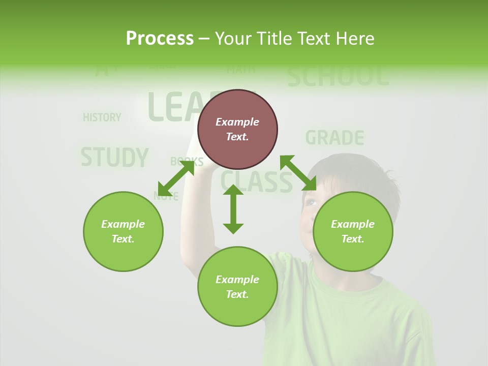 Books Future Grow PowerPoint Template