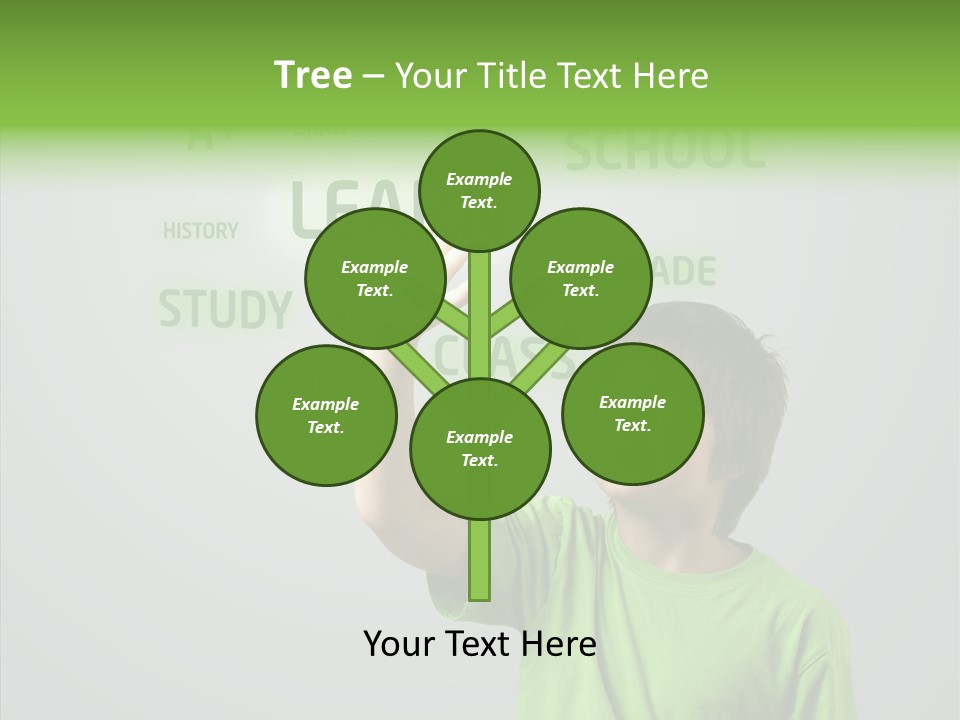 Books Future Grow PowerPoint Template