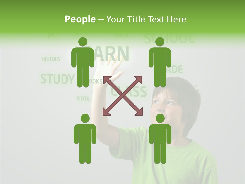 Books Future Grow PowerPoint Template