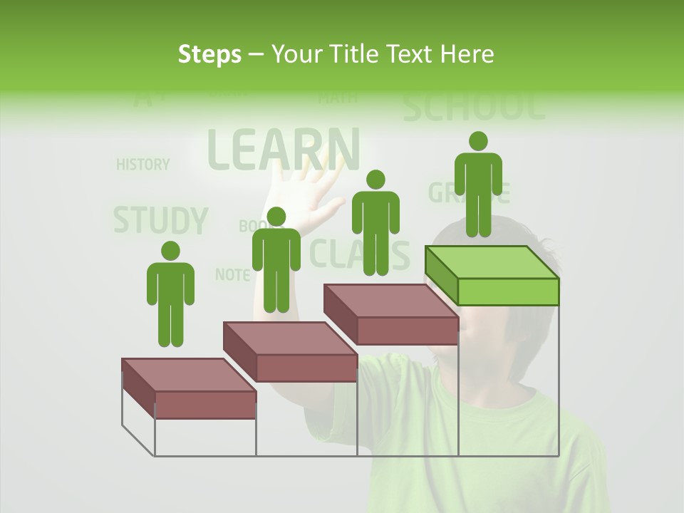 Books Future Grow PowerPoint Template