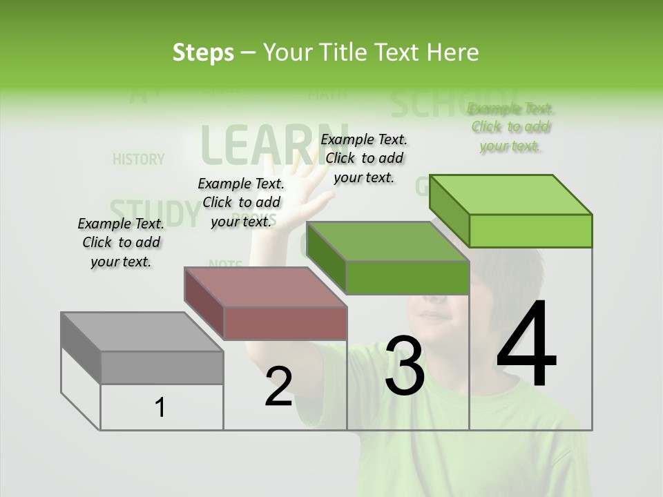 Books Future Grow PowerPoint Template