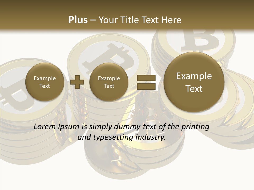 Economy Object Trade PowerPoint Template