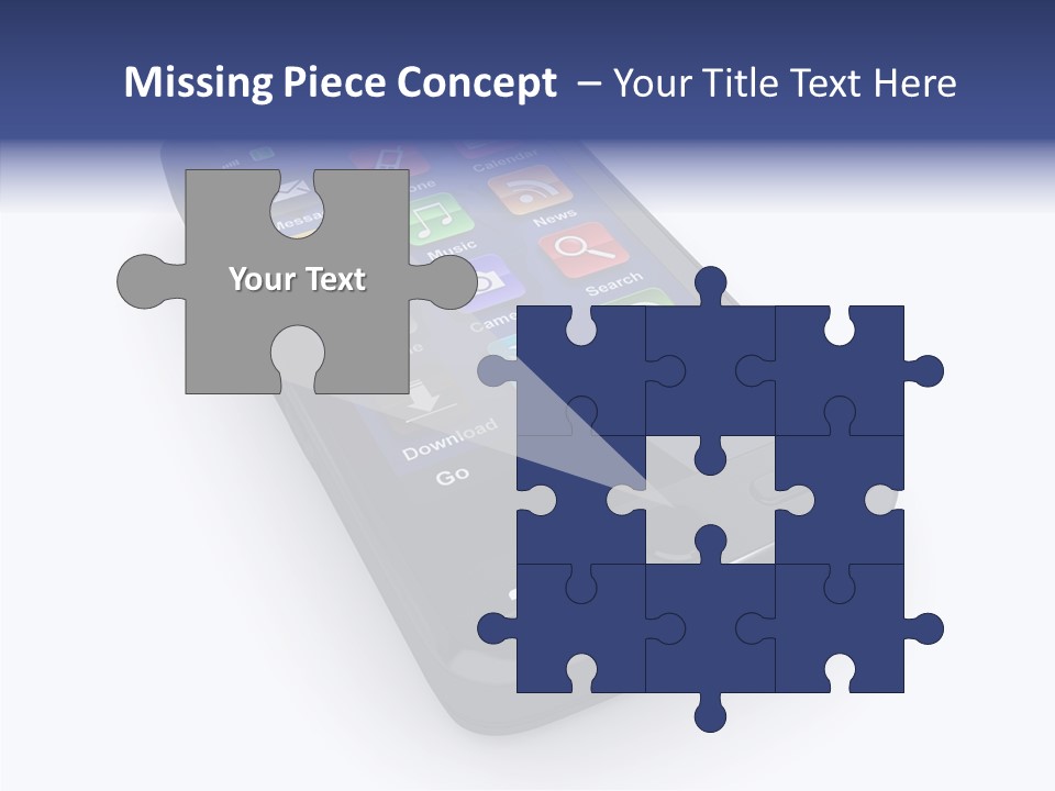 Cellular Gsm Mobile PowerPoint Template