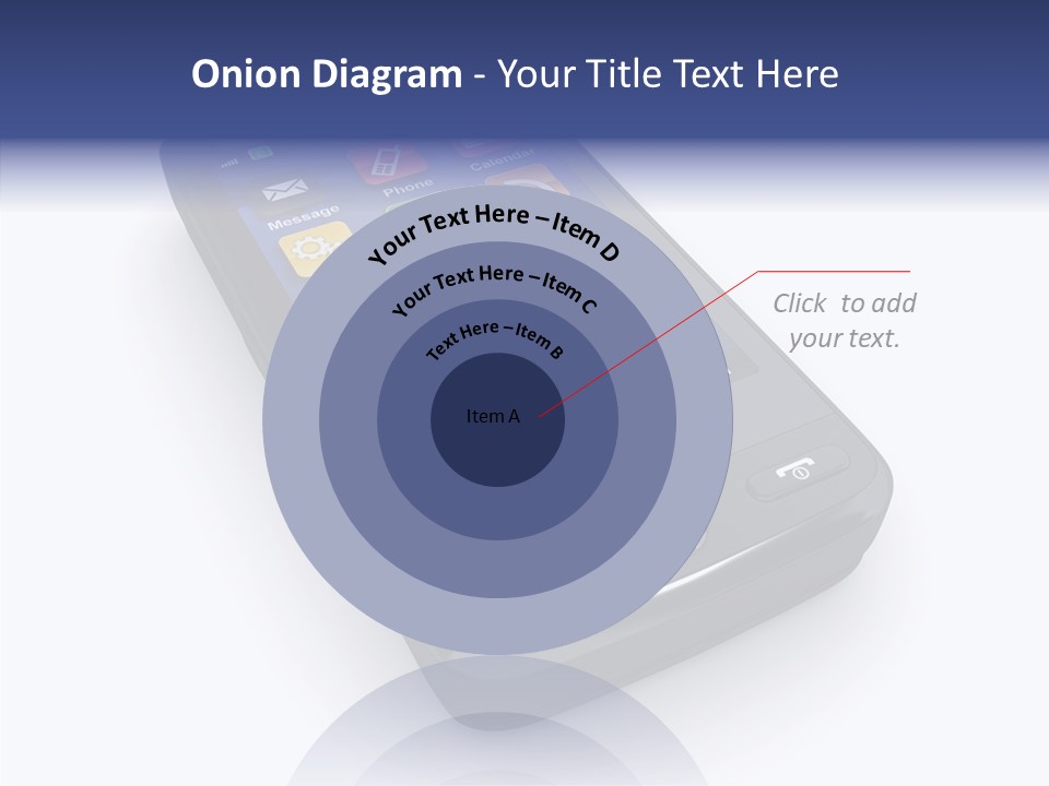 Cellular Gsm Mobile PowerPoint Template