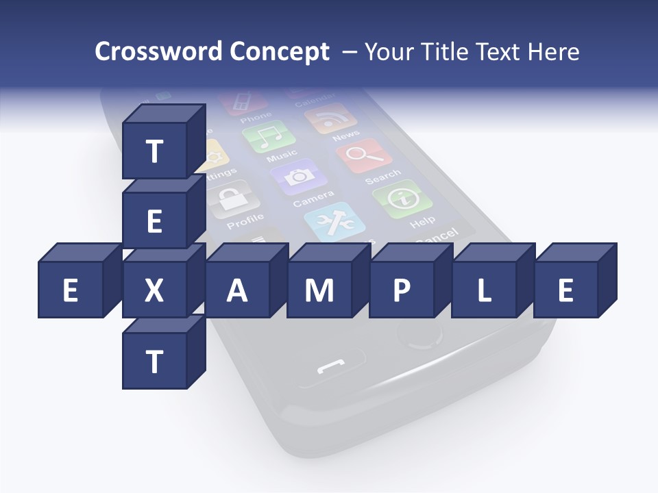 Cellular Gsm Mobile PowerPoint Template