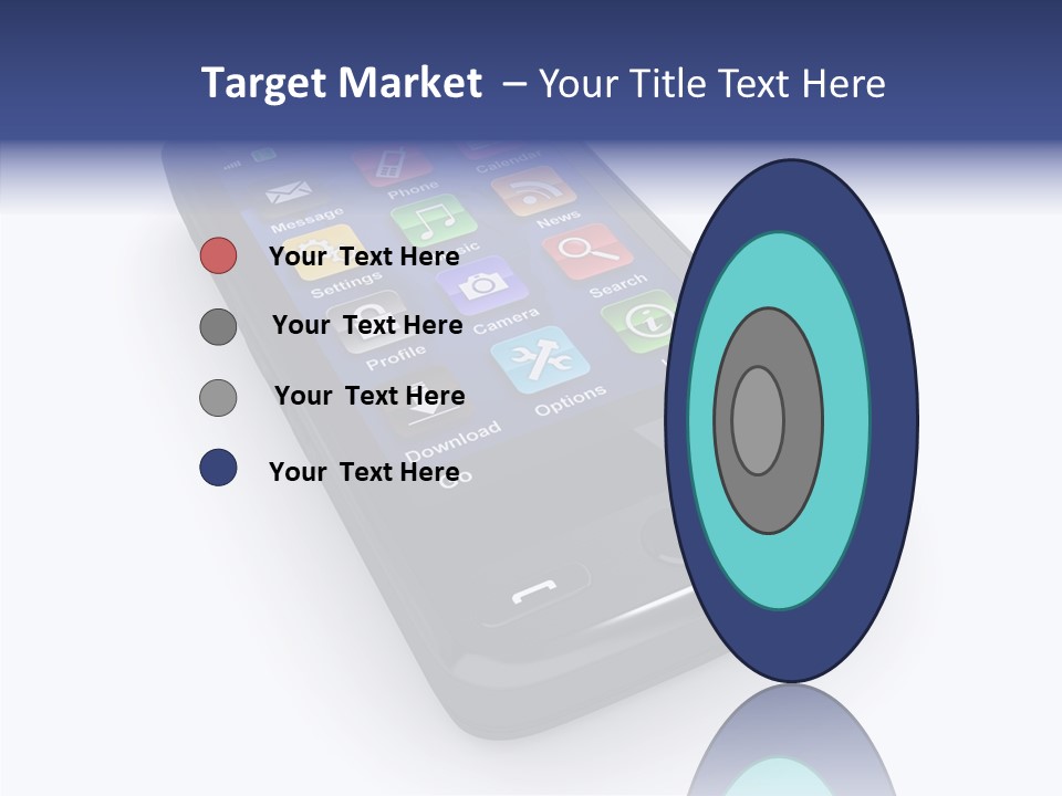 Cellular Gsm Mobile PowerPoint Template