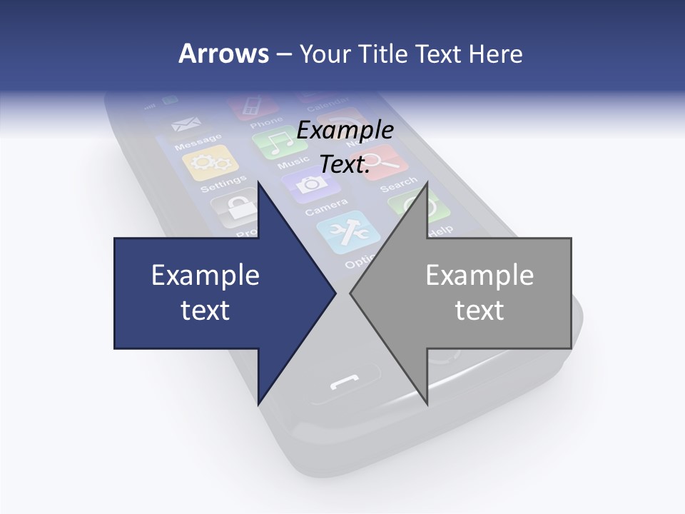 Cellular Gsm Mobile PowerPoint Template