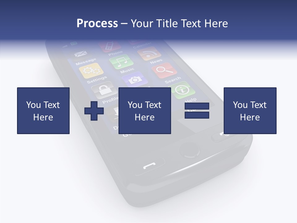 Cellular Gsm Mobile PowerPoint Template