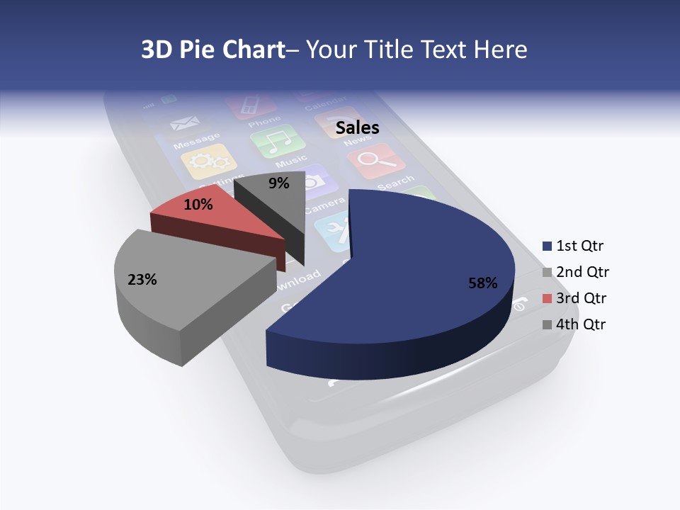 Cellular Gsm Mobile PowerPoint Template