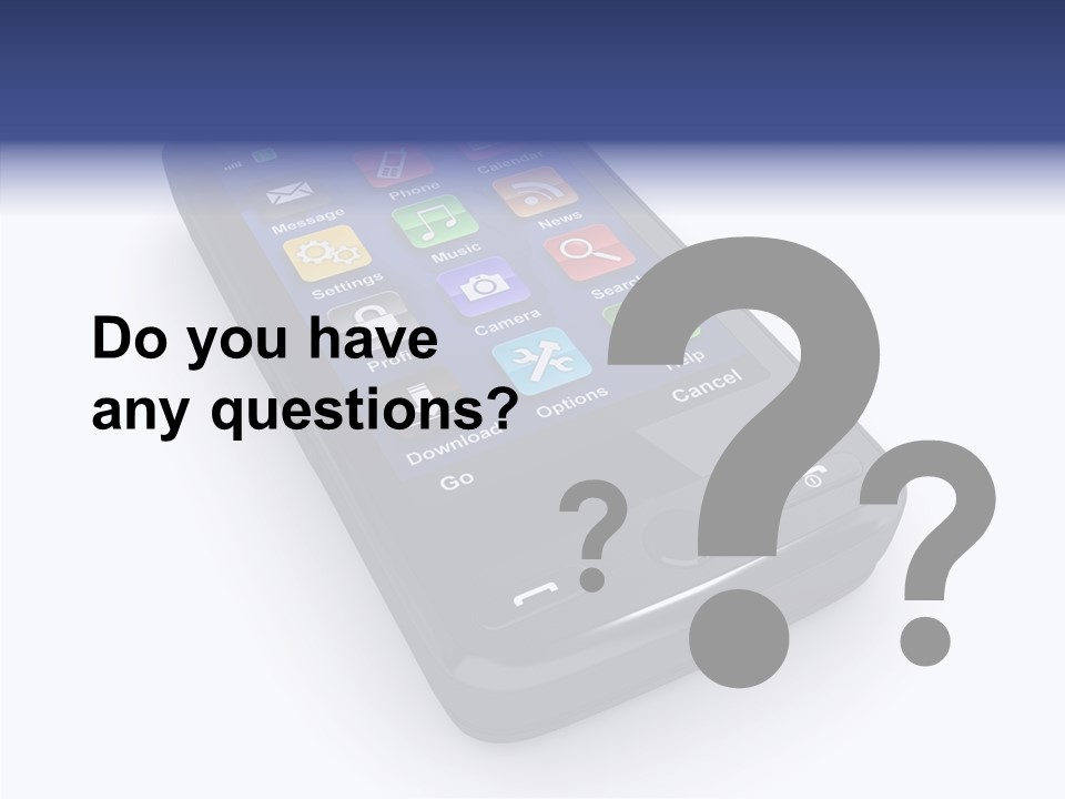 Cellular Gsm Mobile PowerPoint Template