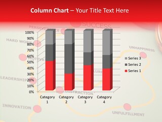 A Map With A Compass On Top Of It PowerPoint Template