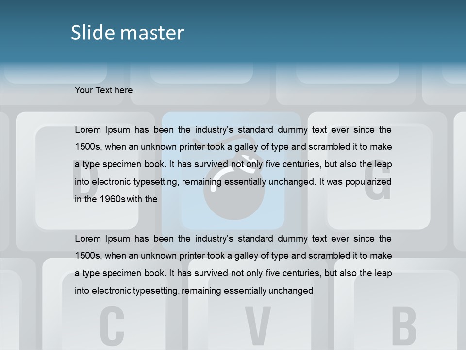 Outbreak Office Trigger PowerPoint Template