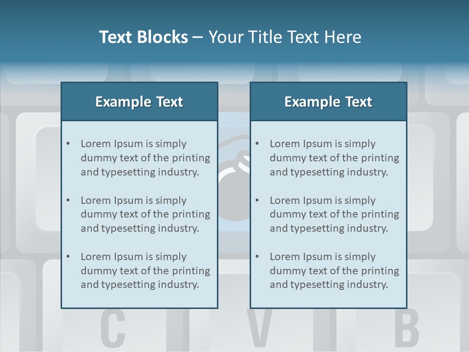 Outbreak Office Trigger PowerPoint Template