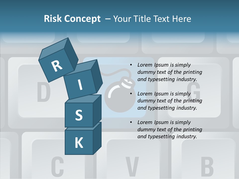 Outbreak Office Trigger PowerPoint Template