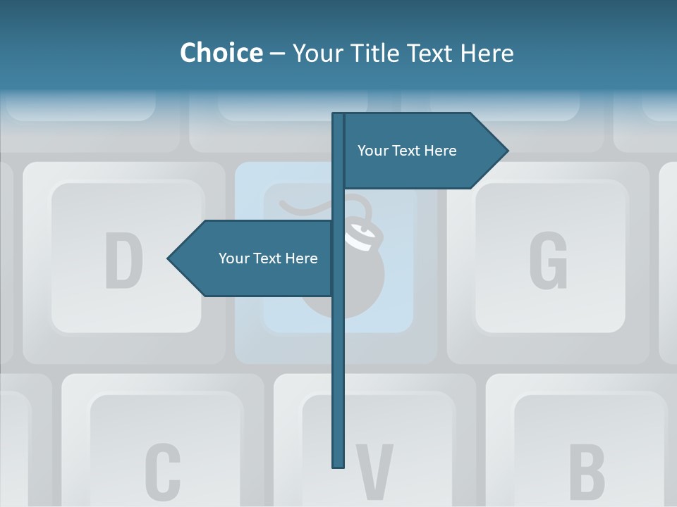 Outbreak Office Trigger PowerPoint Template