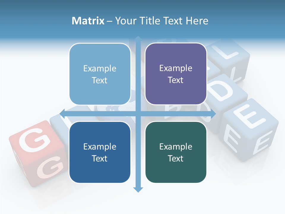 Creative Successful Crossword PowerPoint Template