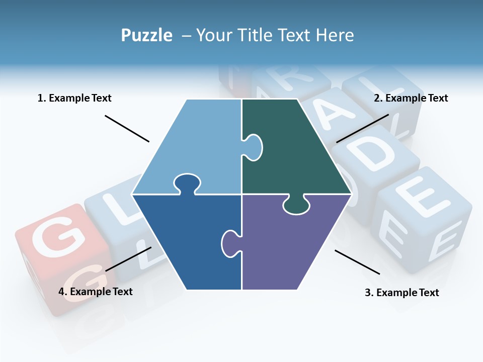 Creative Successful Crossword PowerPoint Template