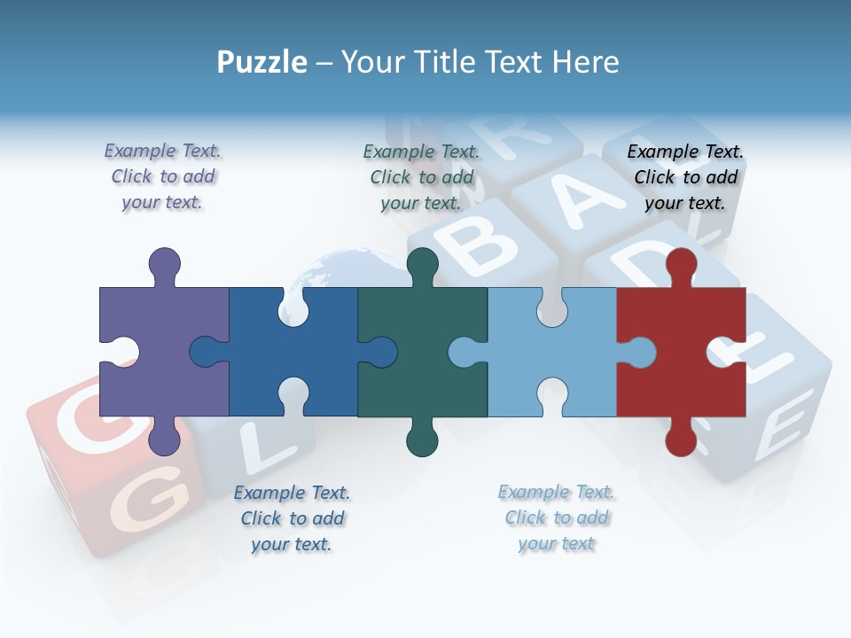 Creative Successful Crossword PowerPoint Template