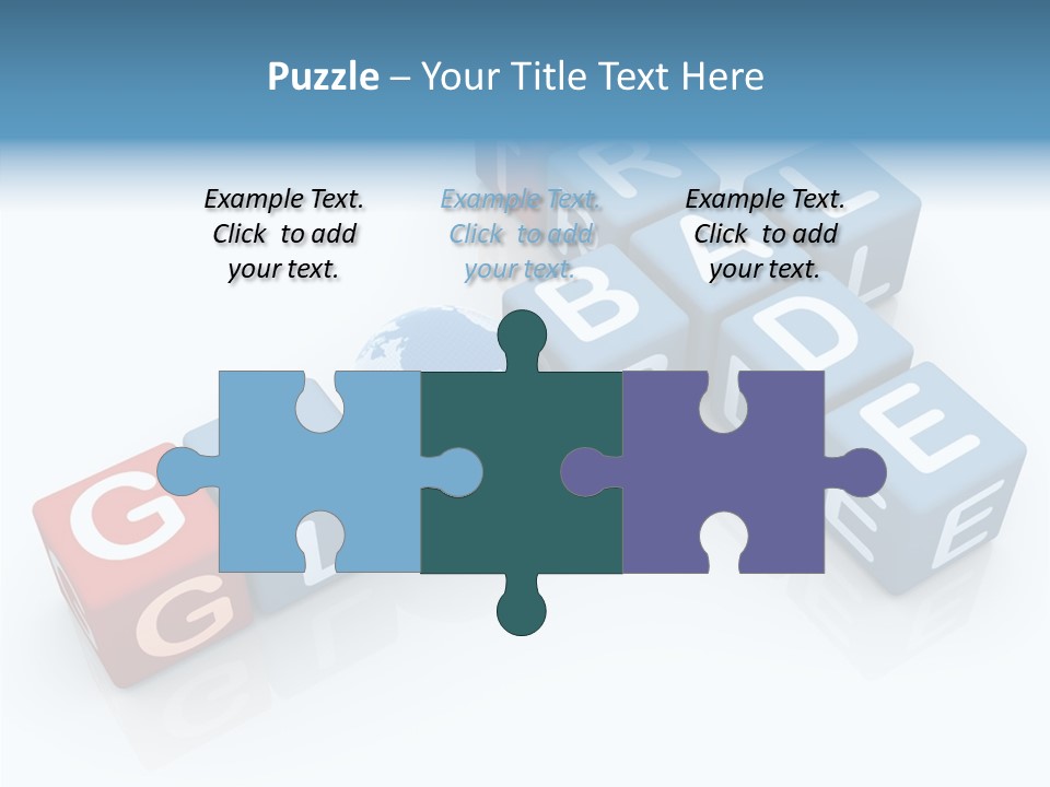 Creative Successful Crossword PowerPoint Template