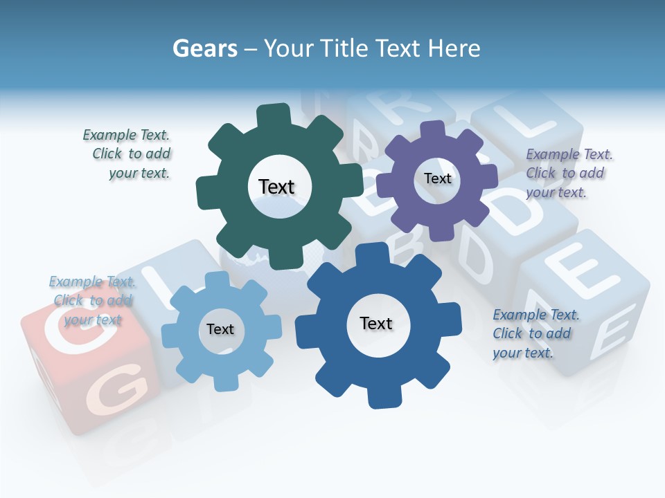Creative Successful Crossword PowerPoint Template