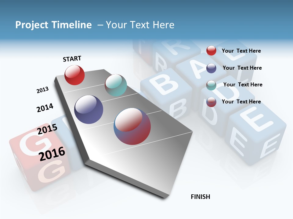 Creative Successful Crossword PowerPoint Template