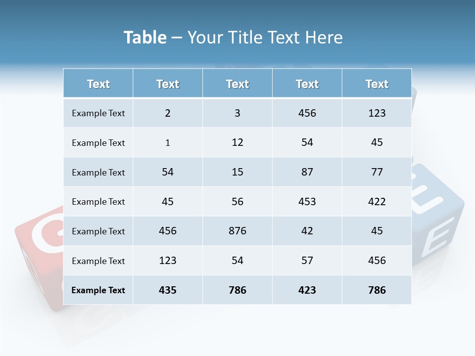 Creative Successful Crossword PowerPoint Template