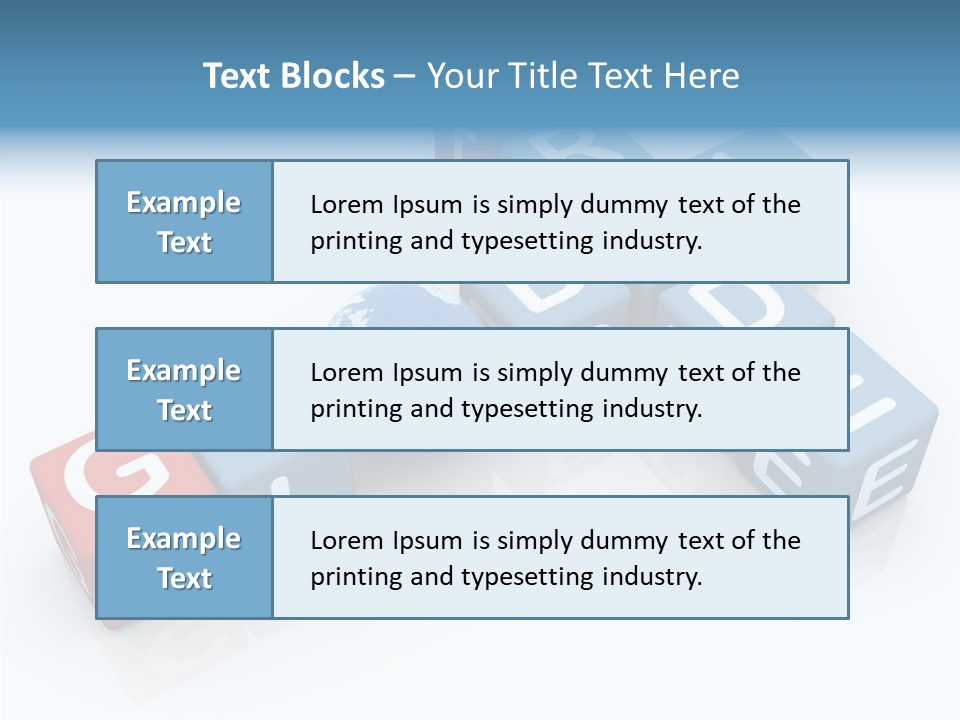 Creative Successful Crossword PowerPoint Template