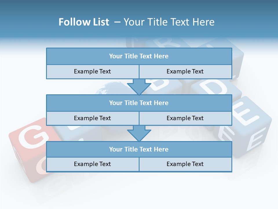 Creative Successful Crossword PowerPoint Template