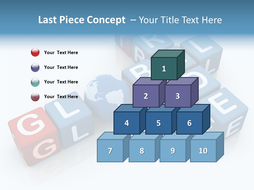 Creative Successful Crossword PowerPoint Template