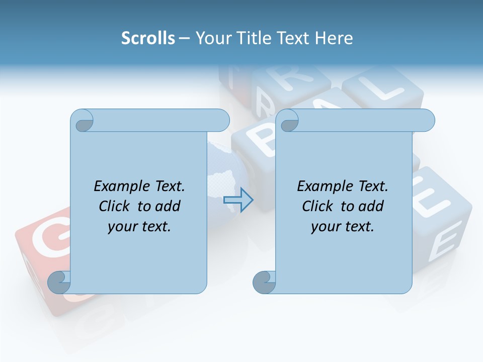 Creative Successful Crossword PowerPoint Template