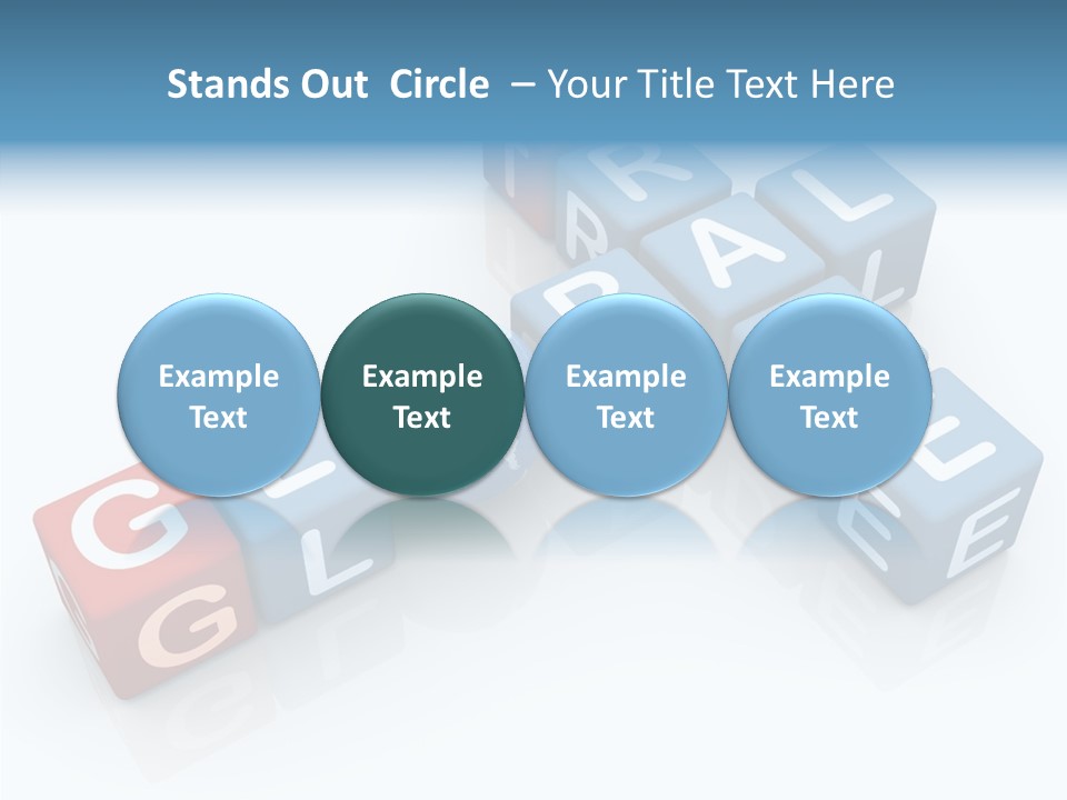 Creative Successful Crossword PowerPoint Template