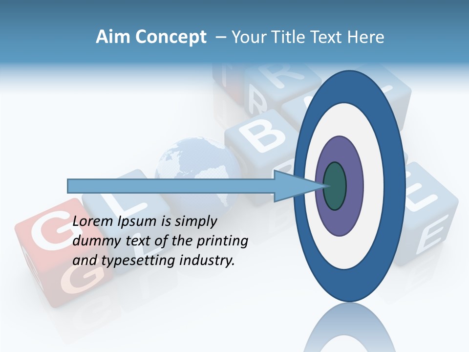 Creative Successful Crossword PowerPoint Template