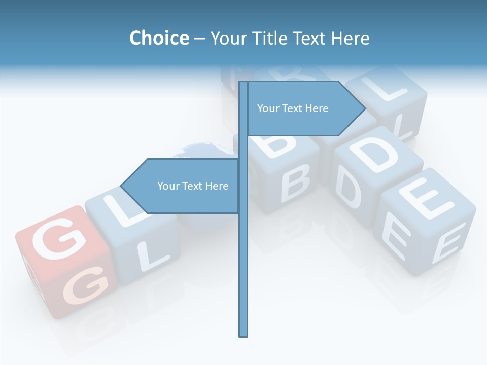 Creative Successful Crossword PowerPoint Template