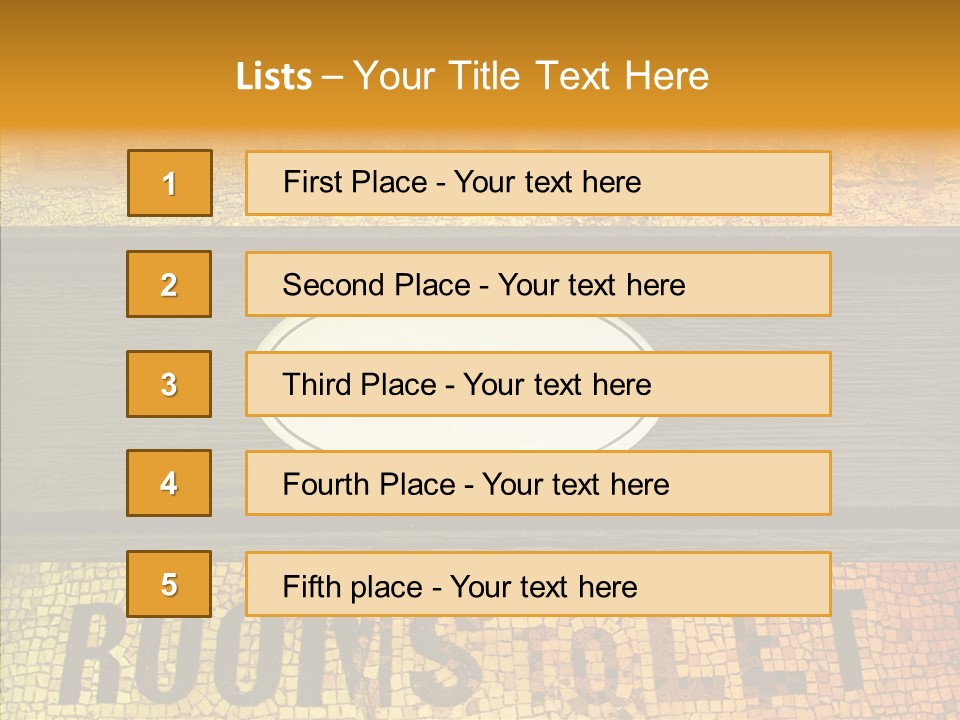 Info Grunge Information PowerPoint Template