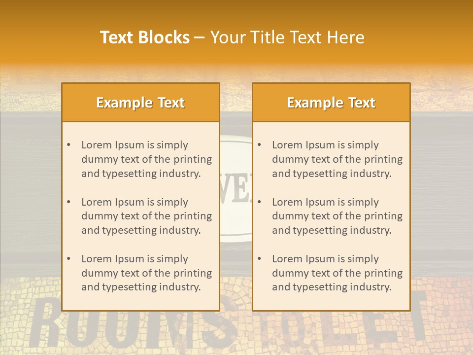 Info Grunge Information PowerPoint Template