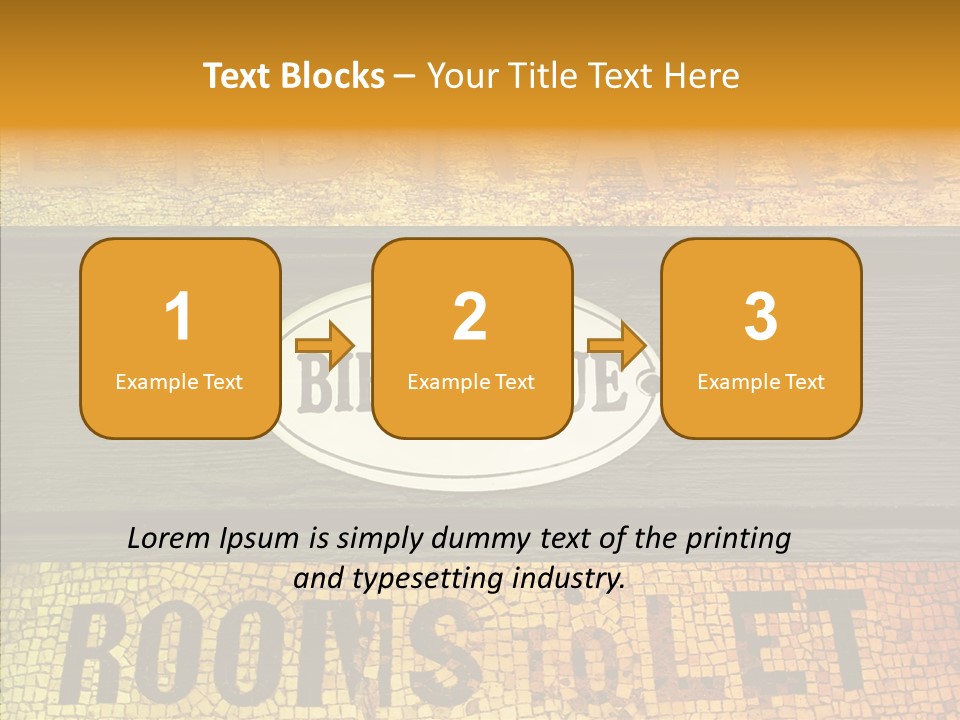 Info Grunge Information PowerPoint Template