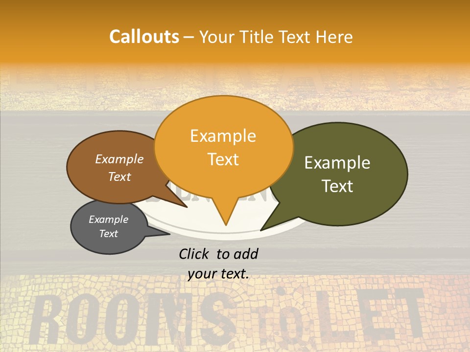 Info Grunge Information PowerPoint Template