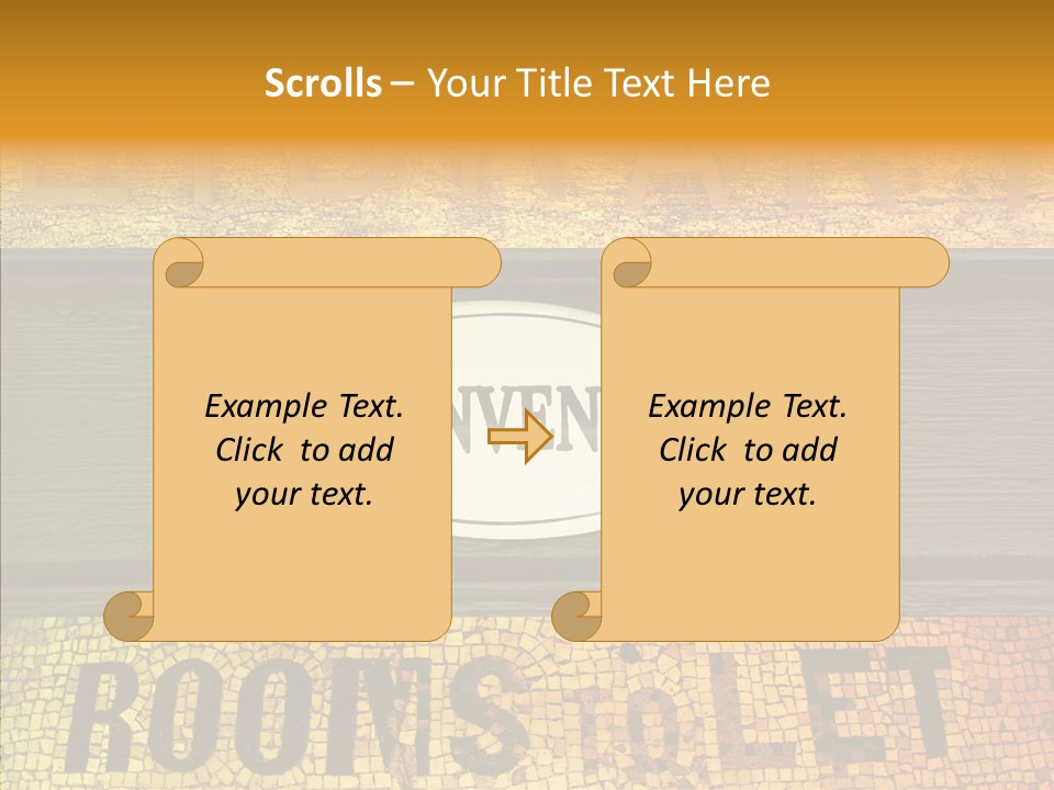 Info Grunge Information PowerPoint Template