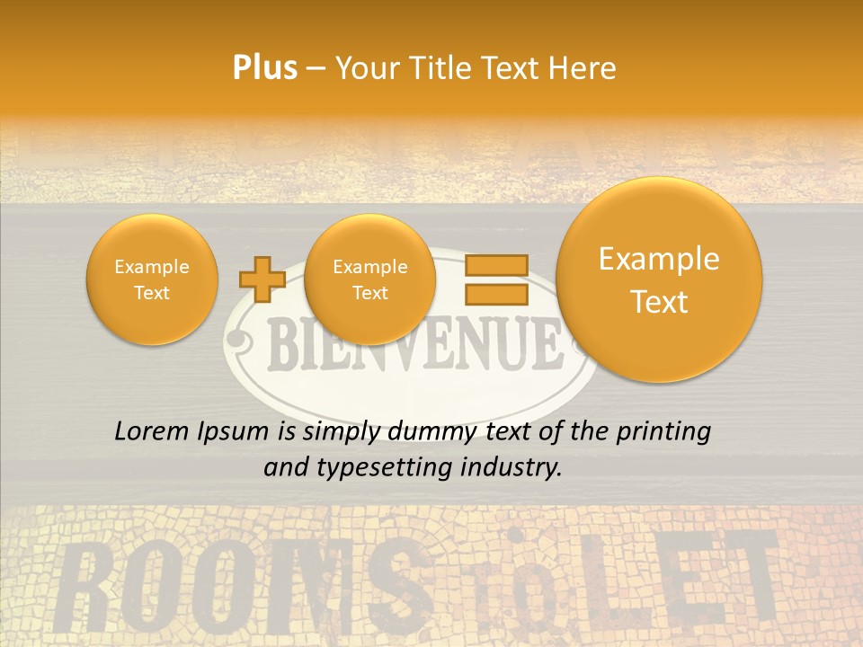 Info Grunge Information PowerPoint Template
