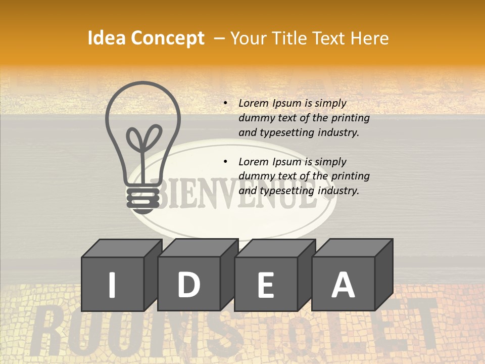 Info Grunge Information PowerPoint Template