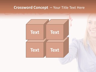 Beautiful Offer Woman PowerPoint Template