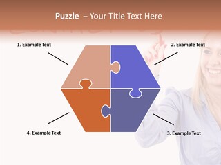Beautiful Offer Woman PowerPoint Template