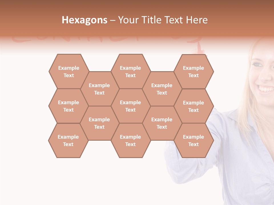 Beautiful Offer Woman PowerPoint Template