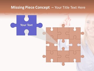 Beautiful Offer Woman PowerPoint Template