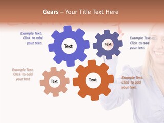 Beautiful Offer Woman PowerPoint Template