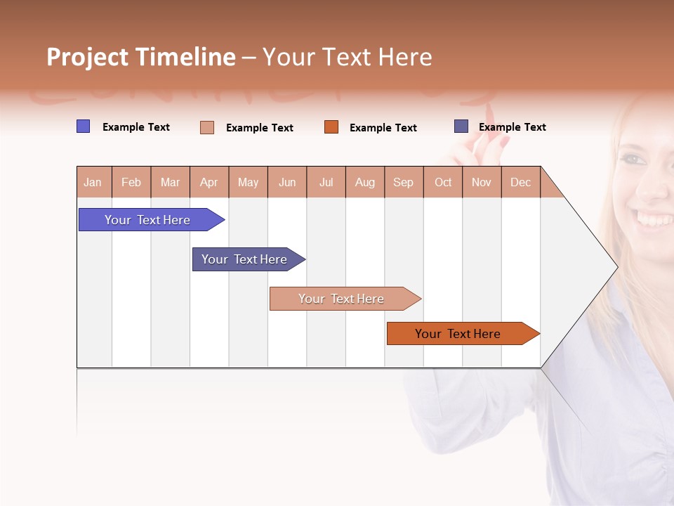 Beautiful Offer Woman PowerPoint Template
