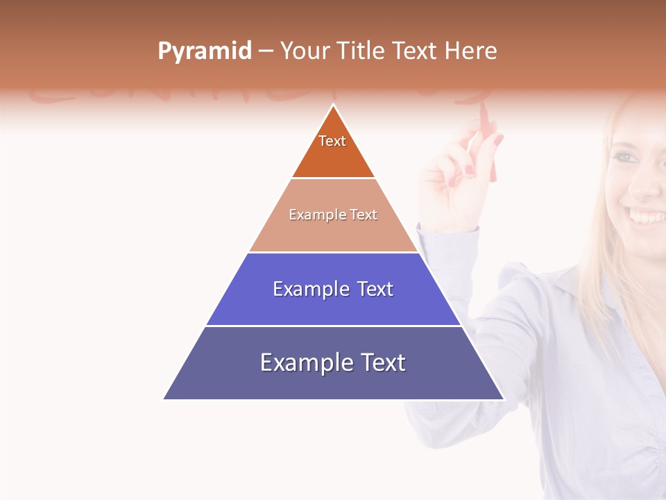 Beautiful Offer Woman PowerPoint Template