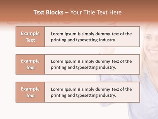 Beautiful Offer Woman PowerPoint Template
