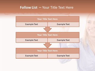 Beautiful Offer Woman PowerPoint Template