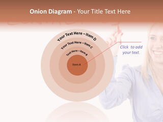 Beautiful Offer Woman PowerPoint Template